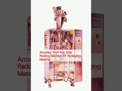 Dokładność 1 mm Maszyna do pakowania żelaznych taśm PP Materiał opakowaniowy