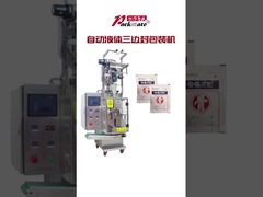 Maszyna do pakowania w torebki z 3 zgrzewami, maszyna do napełniania saszetek, proszek, granulat, maszyna do pakowania z 3 zgrzewami