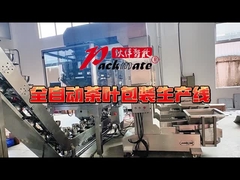 Całkowicie automatyczna linia pakowania torebki z tylnym uszczelnieniem herbaty