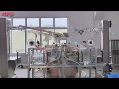 Automatyczna maszyna pakująca do saszetek SNUS z granulatem i proszkiem, dwutorowa, jednościeżkowa, płaska, szybka